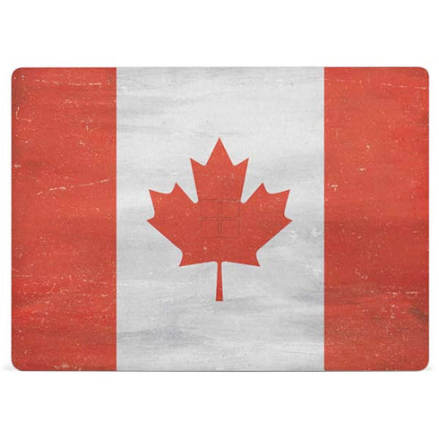 Canada Flag Distressed Surface Laptop 2 Skin